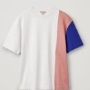 COS/컬러블럭반팔티/L 이미지