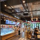 원신흥도서관 3층 | 투썸 말차크림라떼 신메뉴, 과일 요거트 아이스크림 먹은 후기