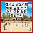 역사기행 코스 | 창덕궁 달빛기행 예매 일정 코스 후기와 야경 촬영 비법 공개