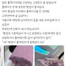 파리바게트 롤케이크 속에서 빵칼 나옴 이미지