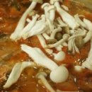 버섯칼국수&새우