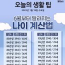 ＜오늘의 날씨 🌞☔️☃️＞ 2023년 1월 18일 수요일 이미지