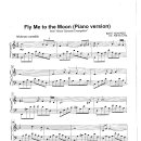 Bart Howard / Fly me to the moon, piano 이미지