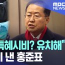 "서울 이송 특혜시비? 유치해"..다른 목소리 낸 홍준표 2024.01.05/MBC 이미지