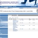 [쇼트트랙]2023 ISU 4대륙 선수권 대회-제3일 1000m/혼성/계주 경기결과(2023.11.04-05 CAN/Laval) 이미지