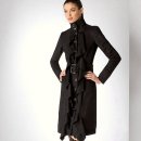 Millitette Black Wool Cashmere Coat 수입보세,DVF,명품,명품의류,수입보세옷,수입보세 여성의류,진품,명품보세,럭셔리 여성의류 이미지