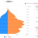 인구피라미드 조졌네요 이미지