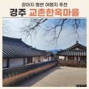이씨점빵 | 경주 교촌한옥마을 애견 동반 여행 후기 (feat. 최부자댁)