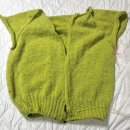 손뜨개 DIY(하) | [뜨개기록] 완전 교복템인 앙큼 상큼 자쿠리 가디건💚🍋‍🟩