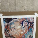 제임스진(james jean)작가 판화 forager III 구입후기 / 이케아 호브스타 액자에 넣기