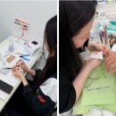 손끝에서 피어나는 네일아트 이미지