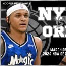 New York Knicks vs Orlando Magic Full Game Highlights | Mar 8 이미지