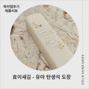 새김 | 돌 아이를 위한 특별한 선물, 효이새김 유아 세례 도장 주문제작 후기