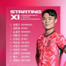 하나은행 초청 대한민국 축구국가대표팀 친선경기 가나전 선발출전 선수명단 이미지