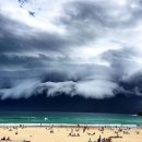 호주 시드니 해변에 거대한 `푹풍 구름` (사진) 이미지