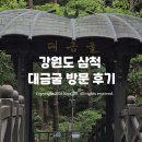 강원도 삼척 대금굴 방문 후기 - 시간이 빚은 신비한 동굴의 세계로