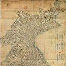 한국의 옛지도-`조선팔도지도(朝鮮八道之圖) 이미지