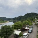 리버힐 | [근교캠핑] 연천리버힐 타프존 후기 및 신제품 리뷰 (워터저그, 테이블, 선풍기, 화로대)