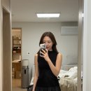 탑디테일 | [시에 sie] 린 슬릿 디테일 니트 탑 (딥 네이비) 구매후기