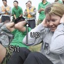 영자신문 쉽게 읽는 법 Soldiers doing sit-ups. 이미지