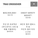 신형 트랙스 시작가격 2052만원 이미지