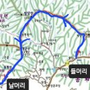 선달산 개념도및 gpx 이미지