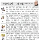 오늘의 운세/12월 11일 이미지