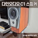 테스트강좌입니다. 신청하지 마세요. | 다인오디오 C1 스피커 복원 디퓨저 얼룩 모서리 까짐 완벽 복구 후기