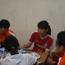 가정여중 중국 다핑중학교 선수들과 교류전 이미지