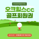 오크힐스 컨트리클럽 | 강원권 대표 골프 리조트, 오크힐스cc회원권 알아봐요