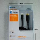 [캠인포수입] Mini HDMI 1.4ver 2M 고급형케이블 이미지