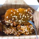 푸라닭 치킨 - 고추마요치킨, 달콤양념치킨, 블랙치즈볼
