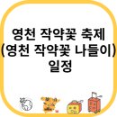 영천 작약꽃 축제(영천 작약꽃 나들이) 일정-7천 평 분홍 카펫에 빠지다