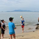 Middle School at Dalat - playing beach games! 이미지