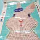 보석십자수 케이엠엘리 , 이번엔 토끼를 만들어 보았어요~
