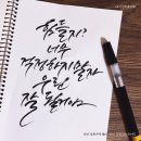 마음을 쓰다, 힐링 캘리 | 안산캘리 슬기로운취미생활 캘리그라피 좋은 이유, 마음을 채우는 글씨의 힘