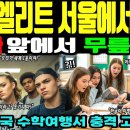 미국 엘리트 학생들 수학여행 충격, 한글 앞에서 무릎 꿇다 이미지