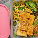 샐러드볼 앤 버거트레이 이미지