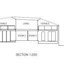 주택 담장 앞 이미지