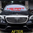 W222 S350d AMG라인 전기형 -＞ F/L S63룩 신형개조 이미지