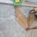 씨유 하남에코3단지점 | 하남 에코타운 &lt;구정마루 원목마루 노블레스 - 헤링본 오크&gt; 시공후기