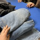 선이옷수선 | 울산 청바지 기장 수선 / 청바지 빵꾸 메우기, 선이 옷수선