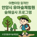 안양시 동안구 유아숲체험원 숲해설 프로그램 솔직후기