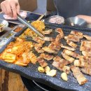 한미생고기 앞 | 늦게까지 하는 강동 명일역 정육식당 맛집 :: 88생고기