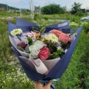 울산북구꽃집 :: 멜로우가든 핸드타이 꽃다발, 꽃 정기구독 호계꽃집