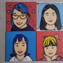 팝아트 인물화 | 팝아트 인물화 교육 후기 (2탄)