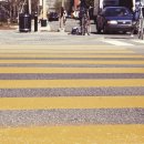 신호대기 횡단보도 이미지