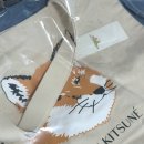 FOX | [Maison Kitsune] 메종키츠네 에코백 추천 | Fox Head Tote Bag Ecru 내돈내산 후기