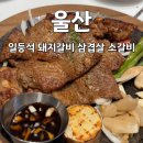 울산 매곡 맛집 연기 안나는 고기집 가족모임추천 일등석 돼지갈비 삼겹살 소갈비