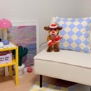 도그트리 | 크리스마스트리 장식 소품 윈터스케치 오너먼트 춤추는 산타 인형 락돌프